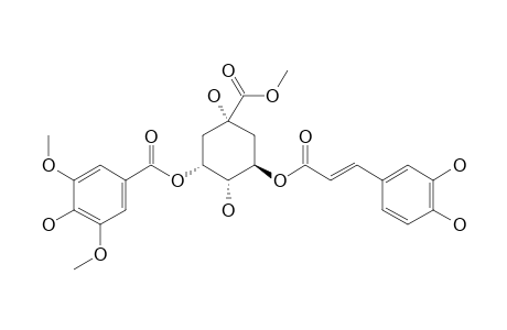 METHYL-3-O-(4''-HYDROXY-3'',5''-DIMETHOXYBENZOYL)-CHLOROGENATE