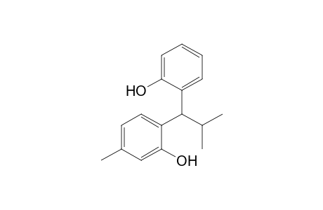 1-(2-Hydroxyphenyl)-1-(4-methyl-2-hydroxyphenyl)-2-methylpropane