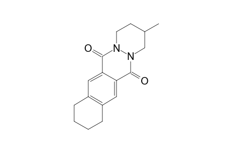 2-METHYL-6,13-DIOXO-1,2,3,4,6,8,9,10,11,13-DECAHYDRO-BENZO-[G]-PYRIDAZINE-[1.2-B]-PHTHALAZINE