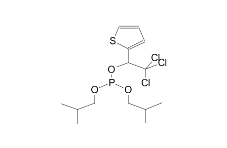 DIISOBUTYL-1-(2-THIENYL)-2,2,2-TRICHLOROETHYLPHOSPHITE