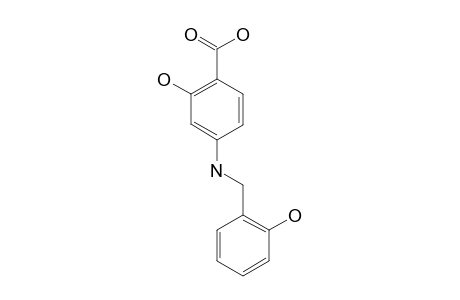 2-HYDROXY-4-[(2-HYDROXYBENZYL)-AMINO]-BENZOIC-ACID