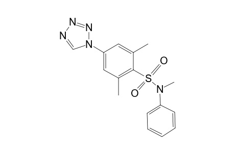 Benzenesulfonamide, N,2,6-trimethyl-N-phenyl-4-(1H-1,2,3,4-tetrazol-1-yl)-