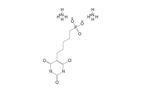 5-(6-CHLORO-2,4-DIHYDROXYPYRIMIDIN-5-YL)-1-PENTYLPHOSPHONIC-ACID-DIAMMONIUM-SALT