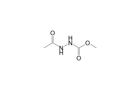 Methyl N-acetamidocarbamate
