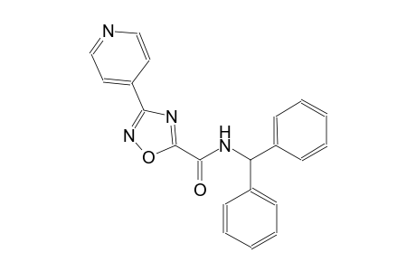1,2,4-oxadiazole-5-carboxamide, N-(diphenylmethyl)-3-(4-pyridinyl)-