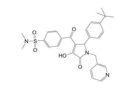 benzenesulfonamide, 4-[[2-[4-(1,1-dimethylethyl)phenyl]-2,5-dihydro-4-hydroxy-5-oxo-1-(3-pyridinylmethyl)-1H-pyrrol-3-yl]carbonyl]-N,N-dimethyl-