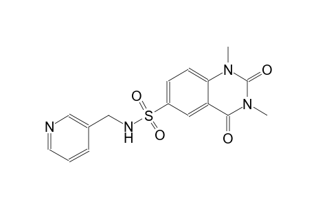 1,3-dimethyl-2,4-dioxo-N-(3-pyridinylmethyl)-1,2,3,4-tetrahydro-6-quinazolinesulfonamide