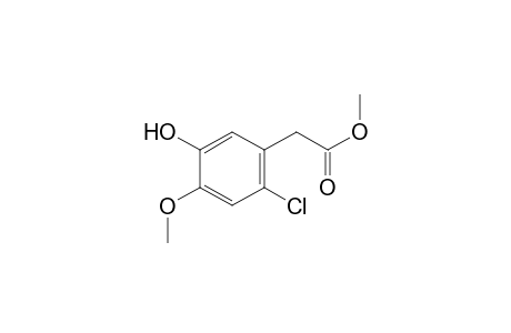 Methyl 2-(2-chloro-5-hydroxy-4-methoxyphenyl)acetate