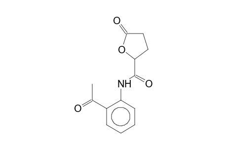 2(3H)-Furanone-5-carboxamide, N-(2'-acetylphenyl)-