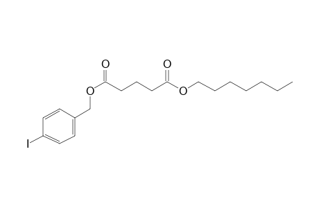 Glutaric acid, heptyl 4-iodobenzyl ester