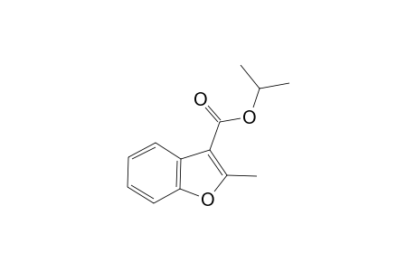 Iso-Propyl 2-methylbenzofuran-3-carboxylate