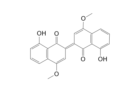 8,8'-Dihydroxy-4,4'-dimethoxy-2,2'-binaphthyl-1,1'-quinone