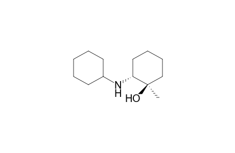 Cyclohexanol, 2-(cyclohexylamino)-1-methyl-, trans-