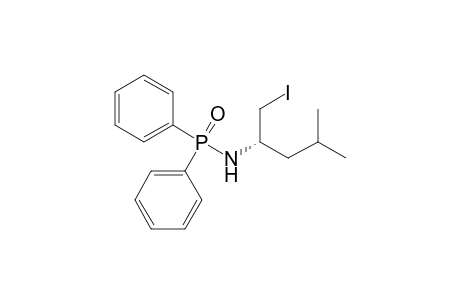 (S)-1-Iodo-2-(diphenylphosphinamido)-4-methylpentane