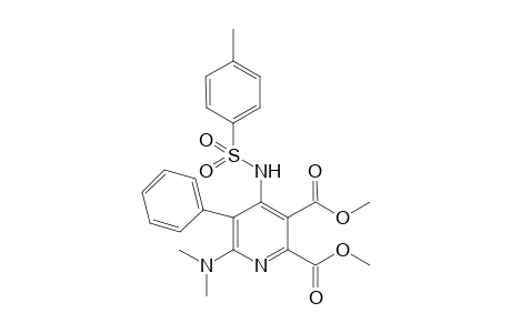 Dimethyl 6-(Dimethylamino)-4-{[(4-methylphenyl)sulfonyl]amino}-5-phenylpyridine-2,3-dicarboxylate