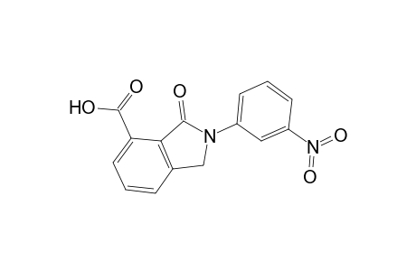 2-(3-Nitro-phenyl)-3-oxo-2,3-dihydro-1H-isoindole-4-carboxylic acid