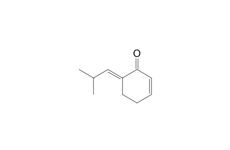 (6E)-6-(2-methylpropylidene)-1-cyclohex-2-enone