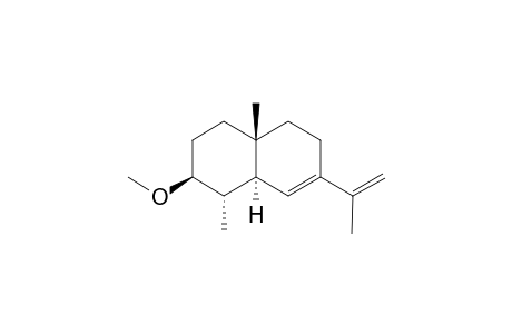 4.beta.H, 5.alpha.H-cis-Eudesma-6,11-dien-3.beta.-yl Methyl ether