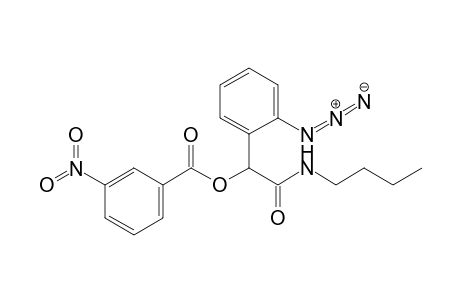 1-(2-Azidophenyl)-2-(n-butylamino)-2-oxoethyl 3-nitrobenzoate