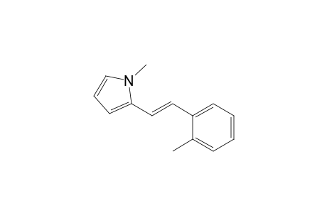 trans-N-Methyl-2-(2-methylstyryl)pyrrole
