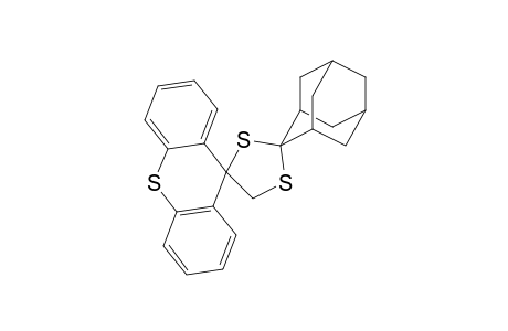 Dispiro[adamantane-2,2'-(1,3)-dithiolane-4',10''-thioxanthene]