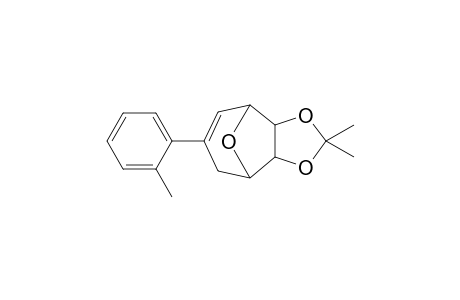 6,7-Isopropylidenedioxy-3-(2'-methylphenyl)-8-oxabicyclo[3.2.1]oct-2-ene