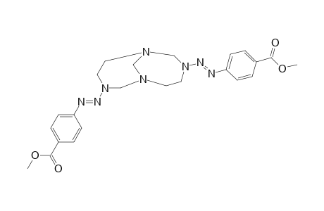 3,8-DI-[2-(PARA-METHOXYCARBONYLPHENYL)-1-AZENYL]-1,3,6,8-TETRAAZABICYCLO-[4.4.1]-UNDECANE