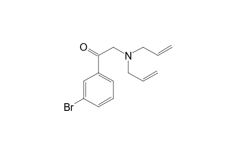 1-(3-Bromophenyl)-2-(diallylamino)ethanone