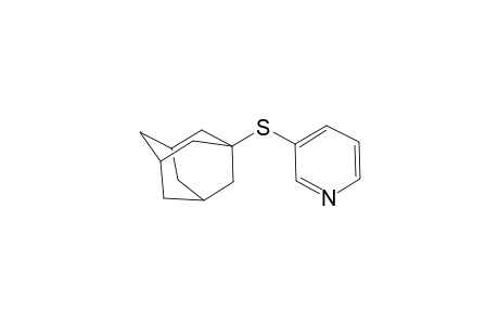 3-(1-Adamantylsulfanyl)pyridine