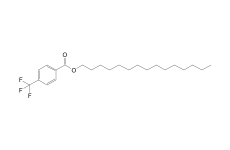 4-Trifluoromethylbenzoic acid, pentadecyl ester