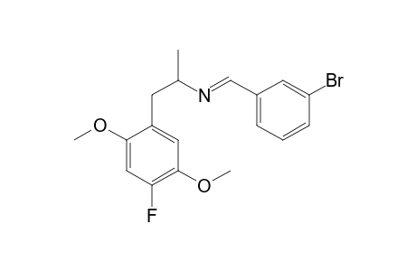 1-(3-Bromophenyl)-N-[1-(2,5-dimethoxy-4-fluorophenyl)propan-2-yl]methanimine