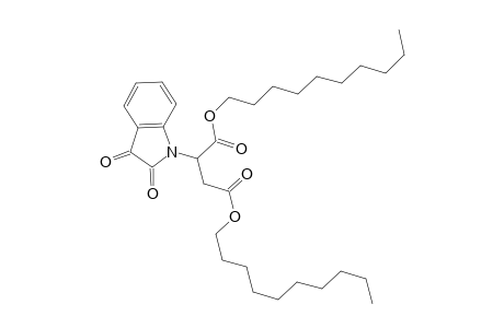 Didecyl 2-(2,3-dioxoindolin-1-yl)succinate