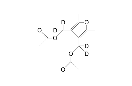 3,4-Bis(acetoxy-dideuterio-methyl)-2,5-dimethyl-furan