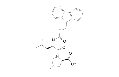 (RAC)-TRANS-1-FLUORENYL-9-METHOXYCARBONYL-LEUCINE-4-METHYLPYRROLIDINE-2-CARBOXYLIC-ACID-METHYLESTER