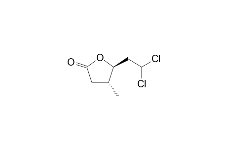(4R,5S)-5-(2,2-dichloroethyl)-4-methyloxolan-2-one