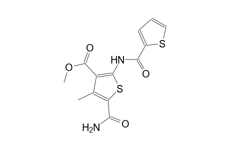 methyl 5-(aminocarbonyl)-4-methyl-2-[(2-thienylcarbonyl)amino]-3-thiophenecarboxylate