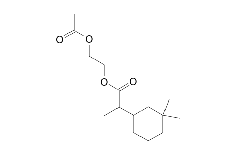 2-acetoxyethyl 2-(3,3-dimethylcyclohexyl)propanoate