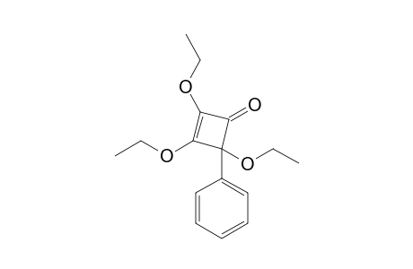 2,3,4-triethoxy-4-phenyl-1-cyclobut-2-enone