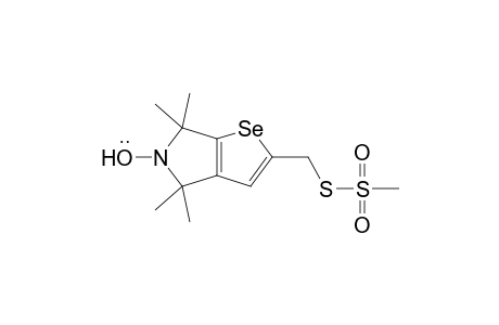2-{[(methylsulfonyl)thio]methyl}-4,4,6,6-tetramethyl-4,6-dihydro-5H-selenolo[2,3-c]pyrrol-5-yloxy radical