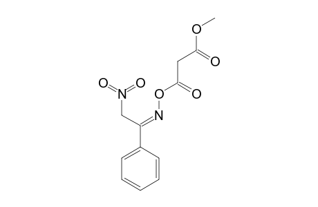 METHYL-3-OXO-3-[[(1-PHENYL-2-NITROETHYLIDENE)-AMINO]-OXY]-PROPIONATE