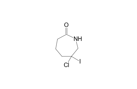 6-Chloro-6-iodoazepan-2-one