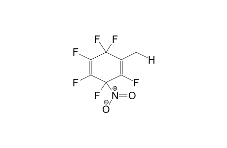 1-METHYL-3-NITRO-1,2,3,4,6,6-HEXAFLUOROCYCLOHEXADIENE-1,4
