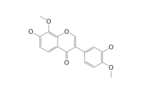 3'-7-DIHYDROXYL-4',8-DIMETHOXYISOFLAVONE