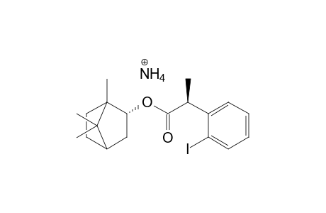 (4S)-endo-Bornyl-(2R)-2-(2-iodophenyl)propionate Ammonio salt