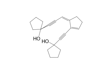 1-[2-(Z)-5-(3-(1-Hydroxycyclopent-1-yl)-2-propynylidene)-1-cyclopenten-1-yl]ethynyl]cyclopentan-1-ol