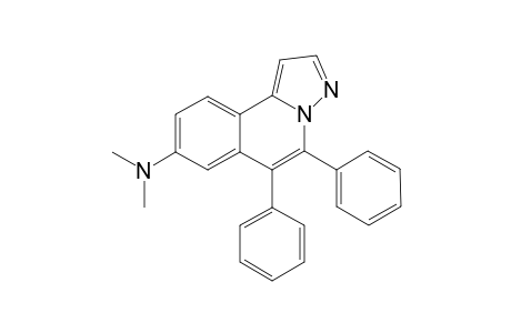 6-(N,N-Dimethyl)-3,4-diphenylpyrazolo[5,1-a]isoquinoline