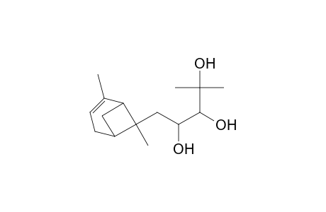 5-(2',6'-Dimethylbicyclo[3.1.1]hept-2'-en-6'-yl)-2-methylpentane-2,3,4-triol