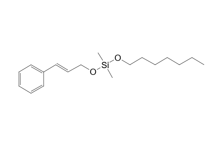 Silane, dimethyl(3-phenylprop-2-enyloxy)heptyloxy-