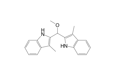 2-[methoxy-(3-methyl-1H-indol-2-yl)methyl]-3-methyl-1H-indole