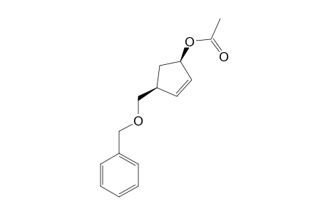 (1S)-CIS-4-BENZYLOXYMETHYLCYCLOPENT-2-EN-1-YL-ACETATE